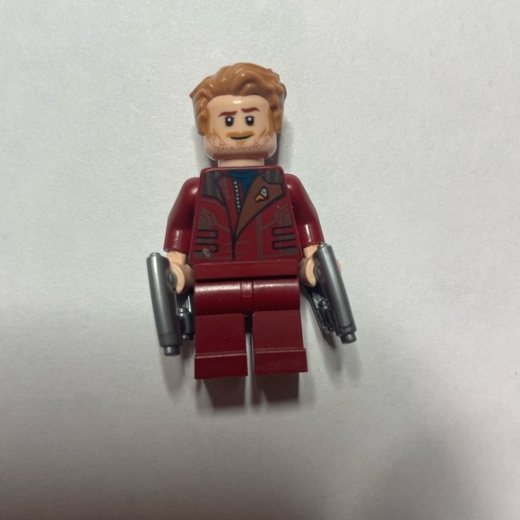 Lego Other - NEW LEGO | Guardians Minifigure - Star-Lord w/ Dark Red Jacket from